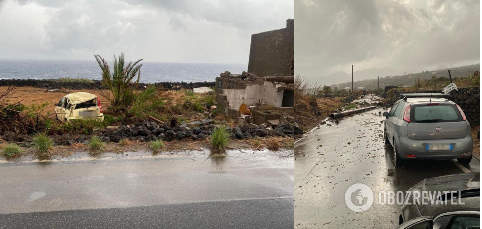 Італійський острів накрив торнадо: є жертви і поранені. Фото
